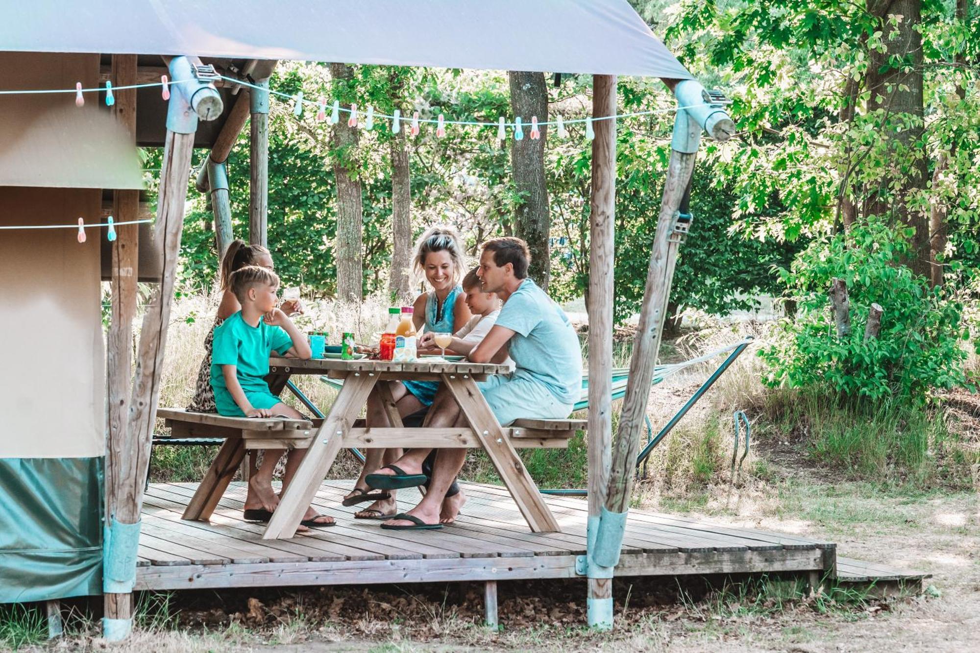 Glamping Holten Luxe Safaritent 2 Εξωτερικό φωτογραφία